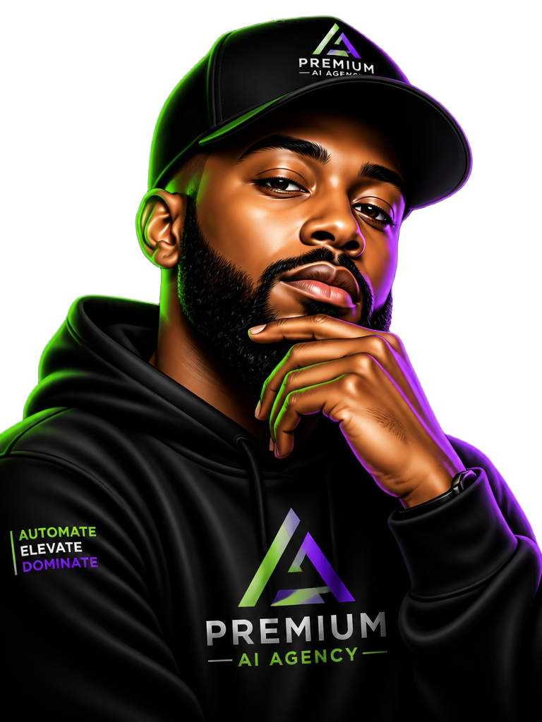 AI content creator illustration